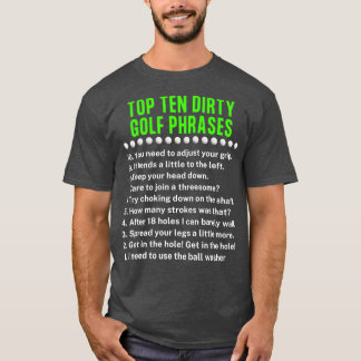Gag-Golf-Ideen Golf Für Papa Lustige Golf S Für Mä T-Shirt