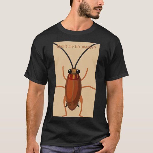 Gag Print T-Shirt (Vorderseite)