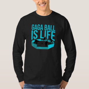 Gaga Ball Kids Cool Dodgeball Ball ist Life Soccer T-Shirt