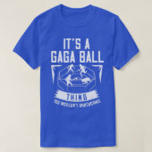 Gaga Ball Pit Kit Dodgeball Game T-Shirt (Design vorne)