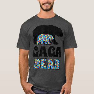 Gaga Bear Autism Awareness  T-Shirt