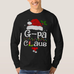 Gaga Claus Leopard Weihnachten Pajama Weihnachtsge T-Shirt