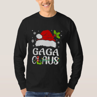 Gaga Claus Shirt Weihnachts Pajama Familie Matchin