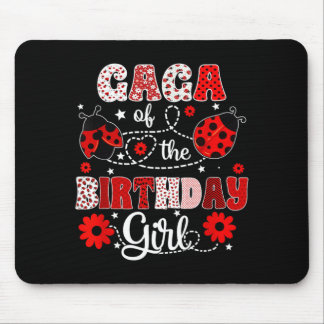 Gaga des Geburtstagskindes - Familie Marienkäfer Mousepad