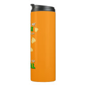 Gaga & Grumps Cheese Animal Funny Orange Chihuahua Thermosbecher (Nach rechts gedreht)