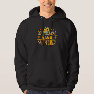 Gaga Kürbis Leopard Sonnenblume Herbst Thanksgivin Hoodie
