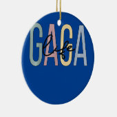 Gaga Life Gaga Grandma Boho Gaga Großmutter Keramik Ornament (Rechts)