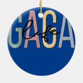 Gaga Life Gaga Grandma Boho Gaga Großmutter Keramik Ornament (Hinten)