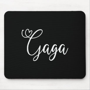 Gaga Süßes Herz Oma Mousepad