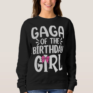Gaga vom Geburtstagskind Mama Vater Kinder Familie Sweatshirt