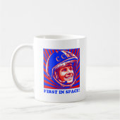 Gagarin ЮрийГагарин Kaffeetasse (Links)
