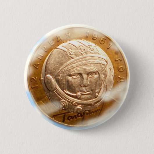 (Gagarin Button (Vorderseite)