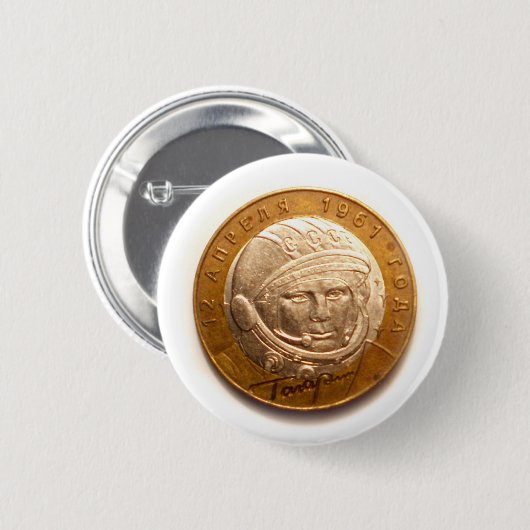 Gagarin Button (Vorne & Hinten)
