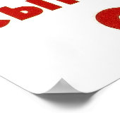 Gagarin in Weltraum, Weltraumrasse, sowjetische Pr Poster (Ecke)