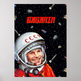 Gagarin Weltraumkunst [Sowjetwelle] — Gagarin Poster