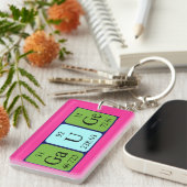 Gage Periodenschlüsselring Schlüsselanhänger (Vorderseite rechts)