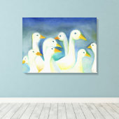 Gaggle 2012 leinwanddruck (Insitu (Holzboden))