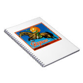 Gagnant Orange Label Notizblock (Rechte Seite)