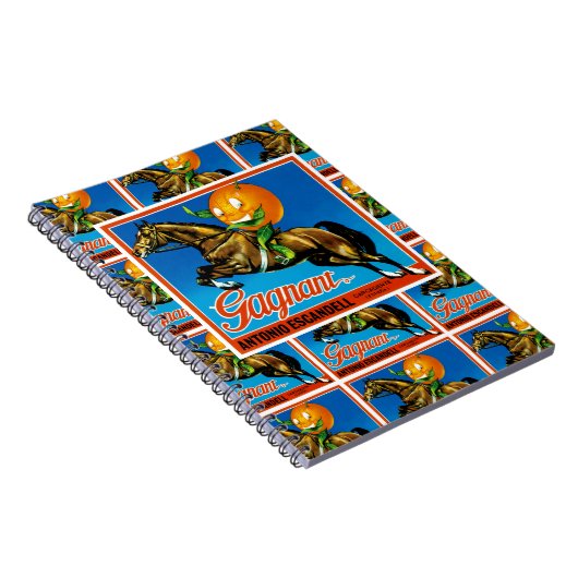 Gagnant Orange Label Notizblock (Rechte Seite)