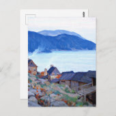 Gagnon - Abend an der Nordküste Postkarte (Vorne/Hinten)