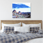 Gagnon - Abend auf dem Poster der Nordküste Leinwanddruck (Insitu (Schlafzimmer))