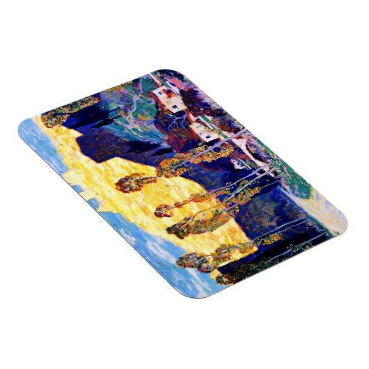 Gagnon - Abend, Siena - berühmtes Gemälde Magnet (Rechte Seite)