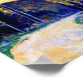 Gagnon - Abend, Siena - berühmtes Gemälde Poster (Ecke)