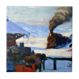 Gagnon - Der Zug, Baie-Saint-Paul Fliese