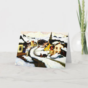 Gagnon - Dorf im Laurentianischen Gebirge Karte