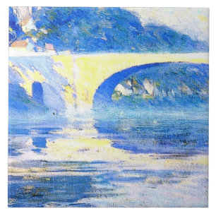 Gagnon - Early Morning Mist, Pont de l'Arche Fliese
