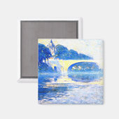 Gagnon - Early Morning Mist, Pont de l'Arche Magnet (Vorderseite/Rückseite)