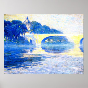 Gagnon - Early Morning Mist, Pont de l'Arche Poster