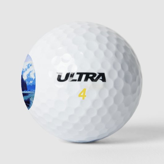 Gagnon - Ein stummer Strom im Norden Golfball (Logo)