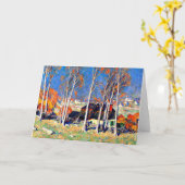 Gagnon - Einmaliges Dorf am Saint Laurence Karte (Gelbe Blume)