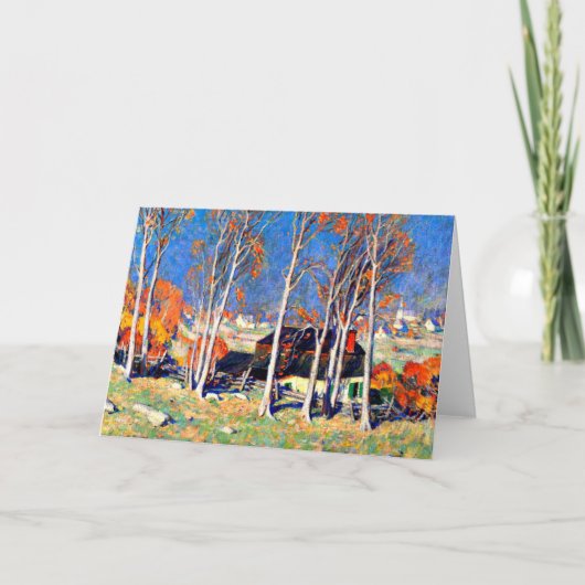 Gagnon - Einmaliges Dorf am Saint Laurence Karte (Vorderseite)