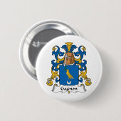 Gagnon Familienwappen Button (Vorne & Hinten)