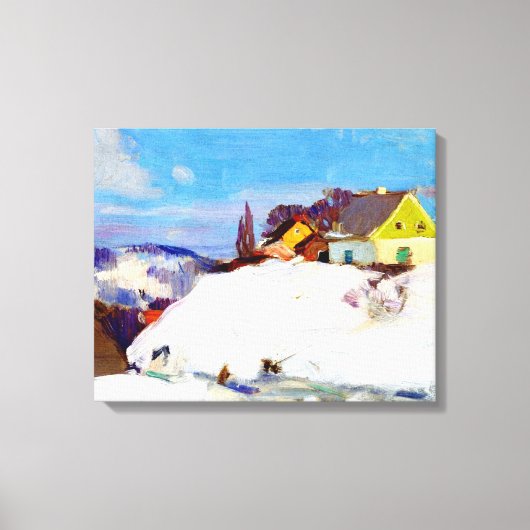Gagnon - Farm, Baie Saint Paul Leinwanddruck (Vorderseite)