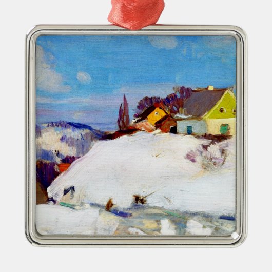 Gagnon - Farm, Baie Saint Paul Ornament Aus Metall (Vorne)