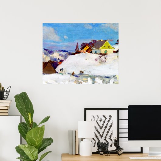 Gagnon - Farm, Baie Saint Paul Poster (Heimbüro)