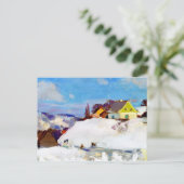 Gagnon - Farm, Baie Saint Paul Postkarte (Stehend Vorderseite)