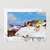 Gagnon - Farm, Baie Saint Paul Postkarte (Vorne/Hinten)