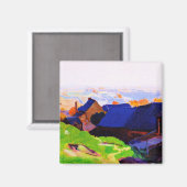 Gagnon - Farmstead Baie-Saint-Paul Magnet (Vorderseite/Rückseite)