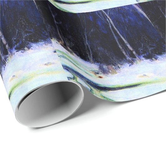 Gagnon - Fluss Thaw, schöne Kunst Geschenkpapier (Rolleneckpunkt)