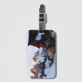 Gagnon - Frühlingmorgen, Baie-Saint Paul Gepäckanhänger (Vorderseite Vertikal)