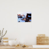 Gagnon - Frühmorgens im März Poster (Küche)