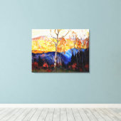 Gagnon - Goldener Herbst, Laurentians Leinwanddruck (Insitu (Holzboden))