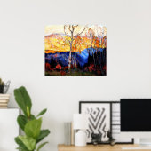 Gagnon - Goldener Herbst, Laurentians Poster (Heimbüro)