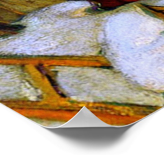 Gagnon - Heating the Oven, Winterscene Poster (Ecke)