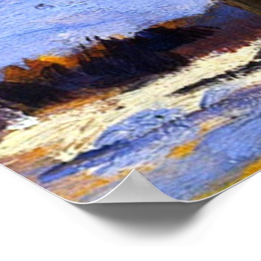 Gagnon - Im Clearing, Charlevoix Poster (Ecke)