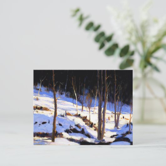 Gagnon - Im Clearing, Charlevoix Postkarte (Stehend Vorderseite)